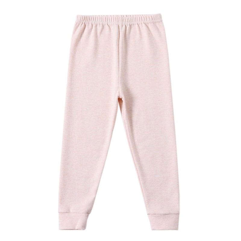 JWWN Kids Winter Thermal Underwear Long Johns Set Toddler Boys Pajamas Warm Base Layer Set (Beige,2T) - Image 3